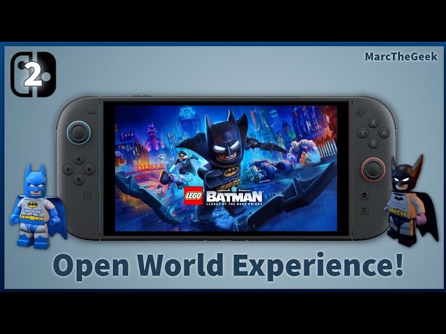 LEGO Batman: Legacy of the Dark Knight Open World Experience on Nintendo Switch 2