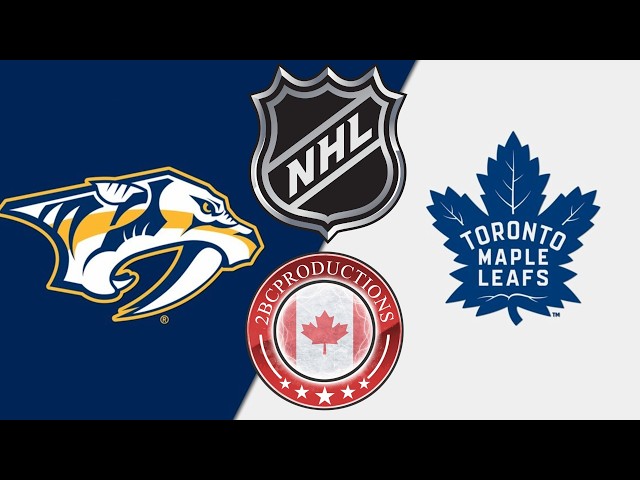 Toronto Maple Leafs vs Nashville Predators October 6 26 w/Superbman