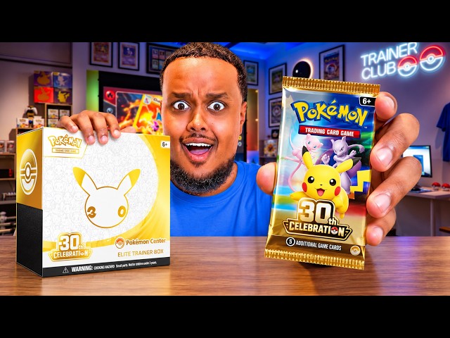 I OPENED 36 PACKS OF POKEMON CELEBRATION (30TH ANNIVERSARY)
