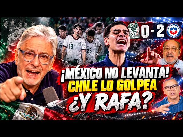 🚨 MEXICO STILL CAN'T WIN! Chile defeats them and Rafa Márquez finds no answers.