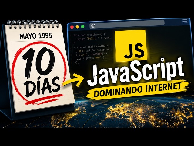 JavaScript was created in ONLY 10 DAYS… and ended up dominating the Internet
