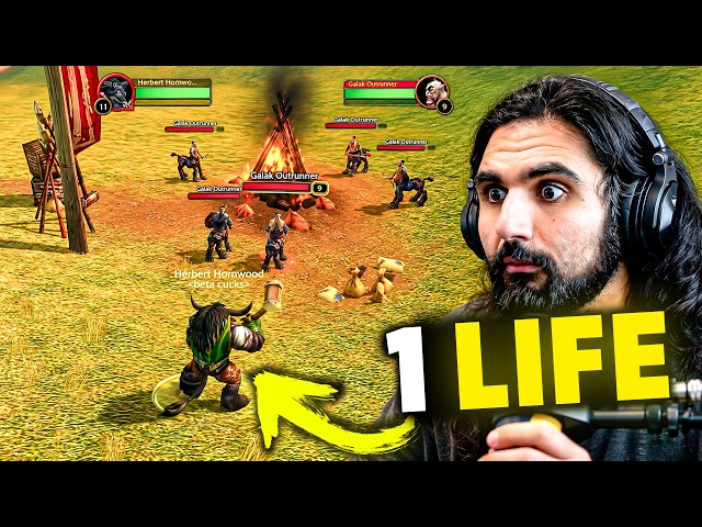 Trying To Level A Warrior In WoW Forever… But ONE Death Ends The Run