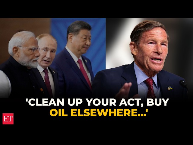 'Clean up your act, buy oil elsewhere': US Senator warns India, China over Russian oil purchases