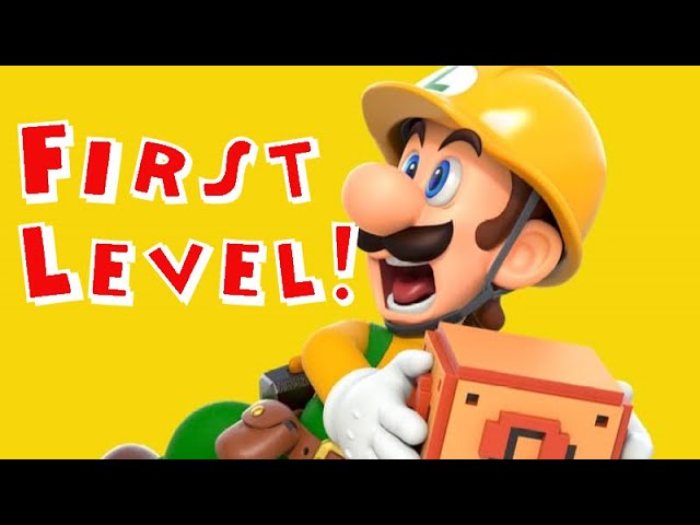 My First SMM2 Level! Spoiler Warning...