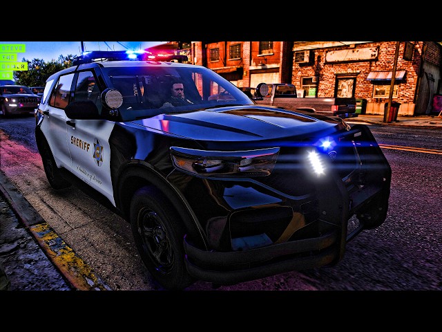 his LASD Explorer Patrol Was INSANE 😳 | Sheriff Monday | GTA 5 Mods LSPDFR