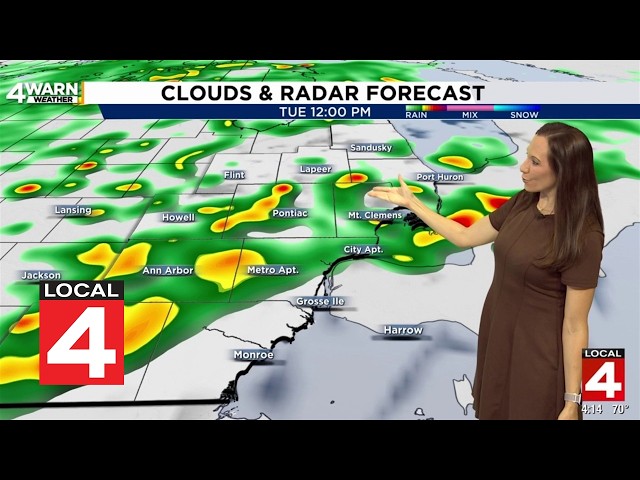 Metro Detroit weather forecast, Sept. 14, 2026  -- 4 p.m. Update