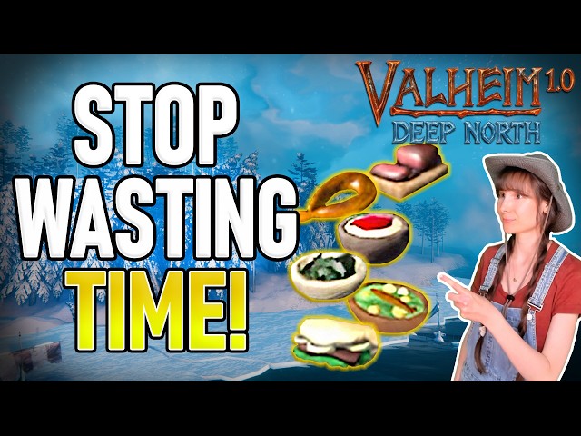 Most Efficient Foods for EVERY Biome 👀 Valheim 1.0 Deep North! Here's What's Worth Your Time 🍽️
