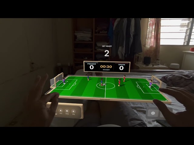 Toybox Soccer for Apple Vision Pro