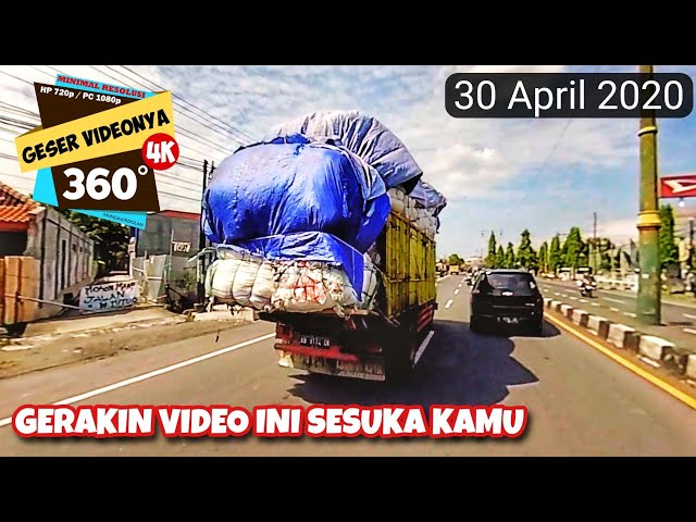 Suasana Kota Klaten 30 April 2020 dalam Video 360 Derajat