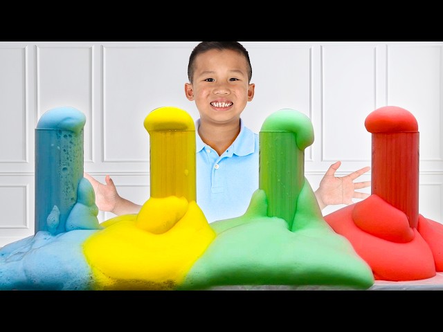 Kaden's Giant Volcano Science Fair Experiment Comeback!🌋🏆