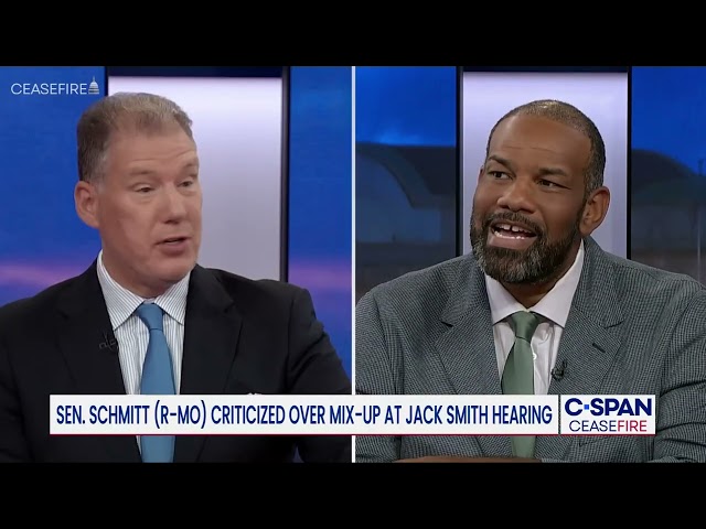 Strategists on Sen. Schmitt's Mix-up at Jack Smith Hearing