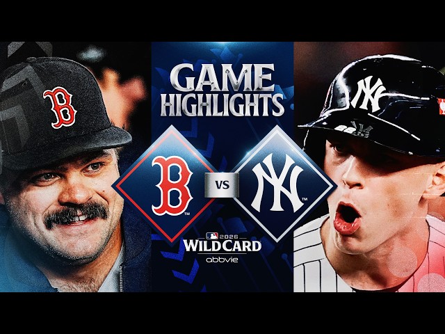 RED SOX vs. YANKEES: Wild Card Full Game 1 Highlights (September 29) | 2026 MLB Season