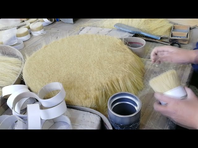 Paint Brush Materials-Mixing Bristle