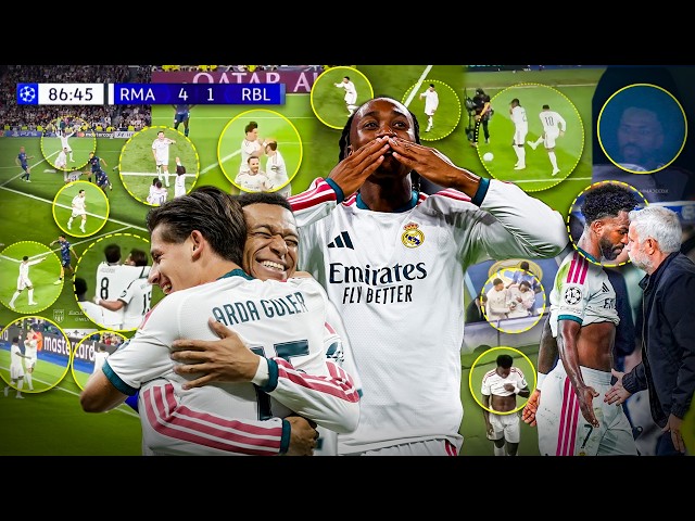 Lo que NO SE VIO del Real Madrid 4-1 Leipzig de Champions League