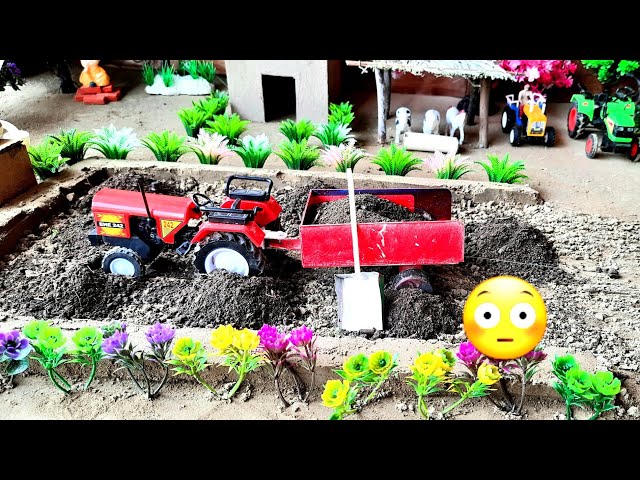 DIY how to make cow shed | house of animals horse house - cow shed I mini hand pump| woodwork #2