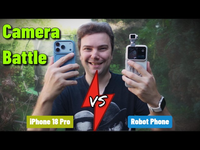 Honor Destroys Apple? Robot Phone vs. iPhone 18 Pro Camera Comparison 🤖⚔️📱