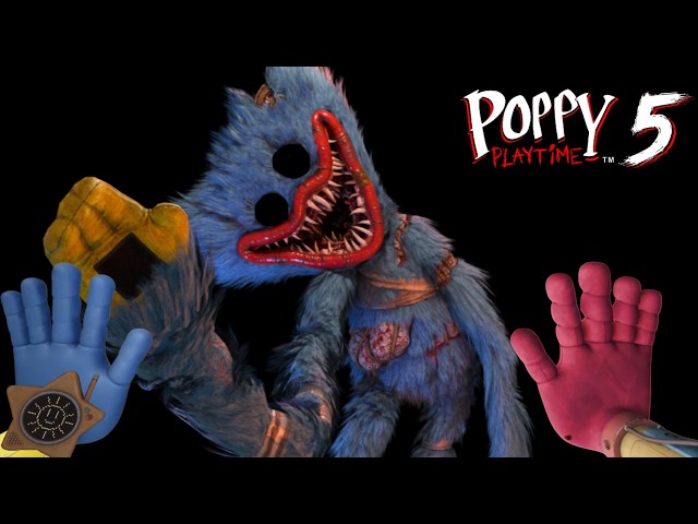 HUGGY COMES BACK!!!! | Poppy Playtime Chapter 5 Broken Things - Part 2