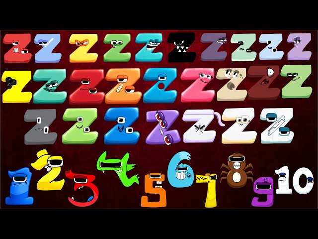 ABC & Counting Song for Toddlers 🎵 Learn Uppercase & Lowercase A to Z | Monster M Transform & Shapes