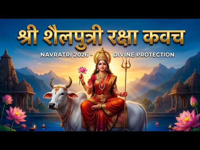 Maa Shailputri Raksha Kavach | Day 1 Navratri | Divine Protection Prayer 🔱
