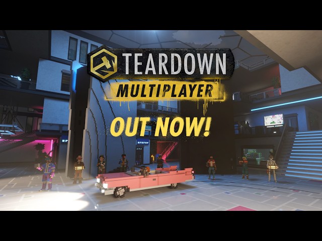 Teardown Multiplayer & Mod Pack 6 Hit Consoles September 15th