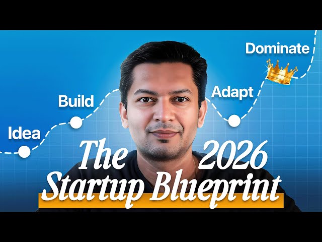 How To Build a Startup in 2026 | 10 Lessons That Save You Years