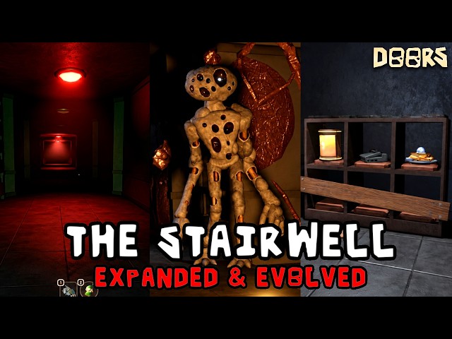 DOORS The Stairwell ACCESS GRANTED Update Full Gameplay!!! | The Stairwell Extended and Evolved