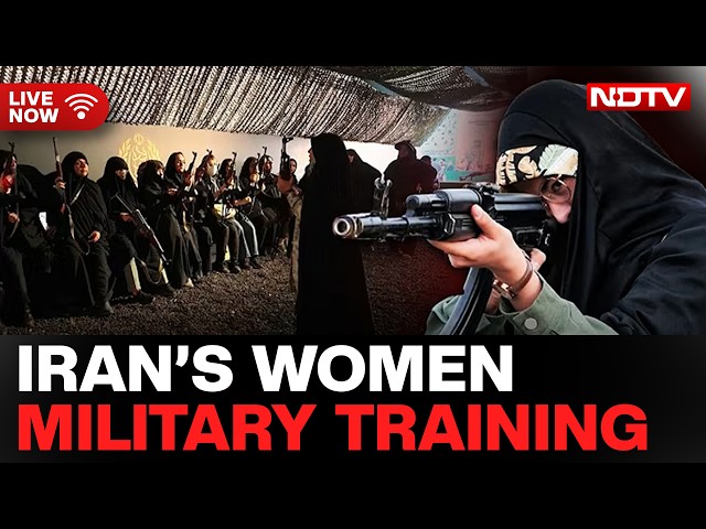 LIVE: Iranian Women Undergo Military Training Amid Rising US-Israel Tensions I US-Iran war I Tehran