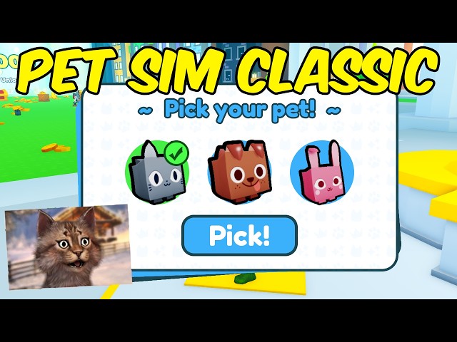 ROBLOX PET SIMULATOR X CLASSIC