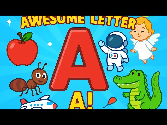 Learn the Letter A Song! Fun ABC Adventure for Kids