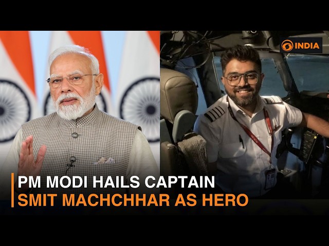 PM Modi Hails Captain Smit Machchhar as Hero & More News | DD India News Hour | 8 AM IST