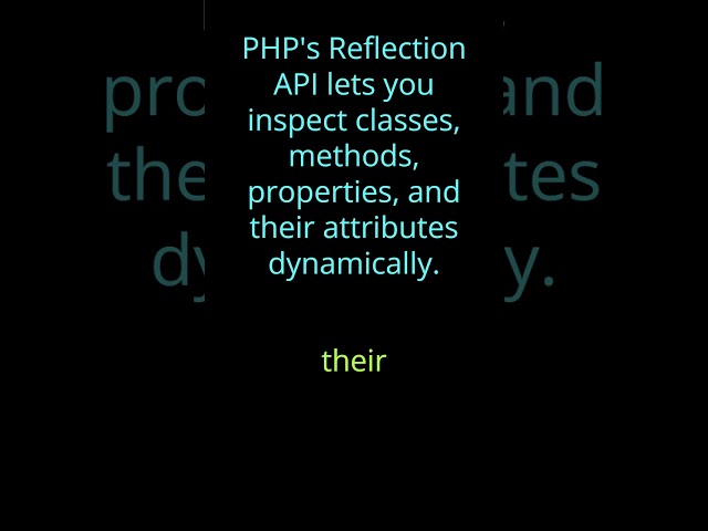 Reflection with attributes