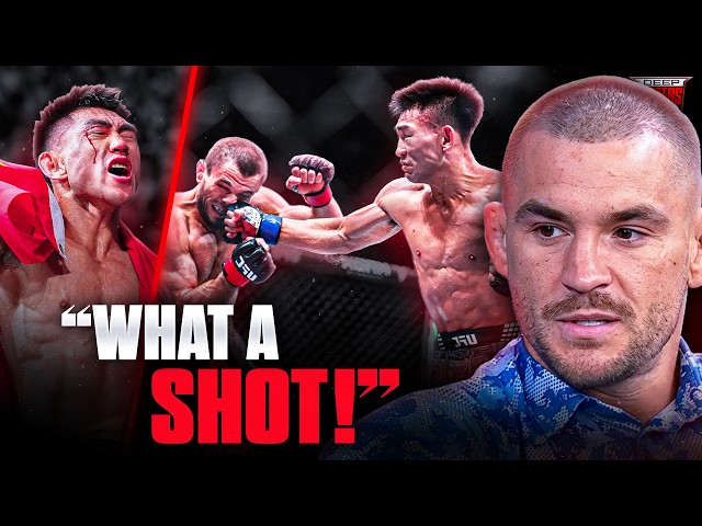 Poirier & Masvidal react to Song Yadong KNOCKING OUT Umar Nurmagomedov in upset win 😳 | Deep Waters