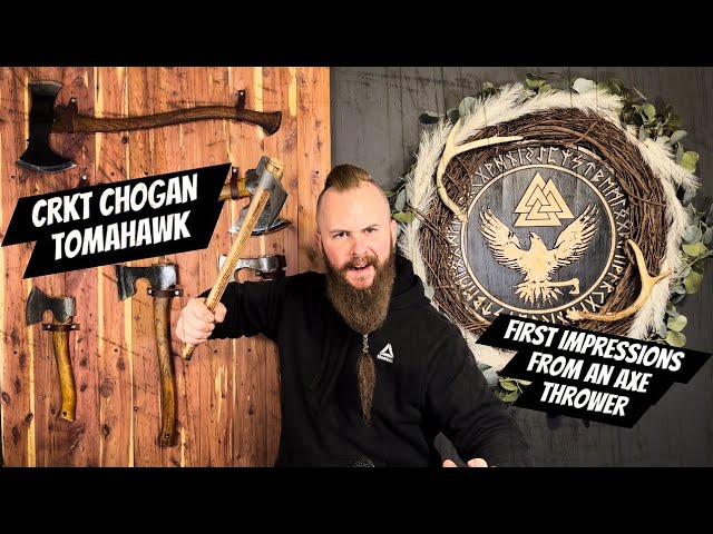 CRKT Woods Chogan Tomahawk! First impressions!