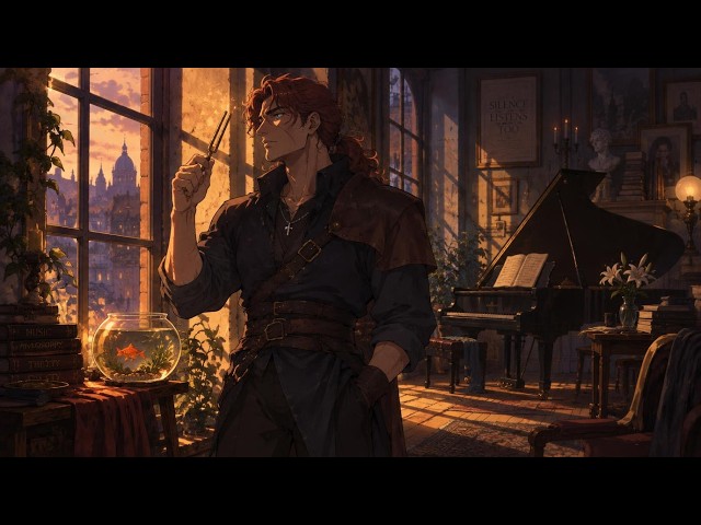 The Keys Wait for His Touch | Cozy Soft Rock Lofi for Deep Focus