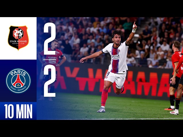 A stellar performance by Ferran helps Paris Saint-Germain snatch a draw! 🦈⚽️⚽️