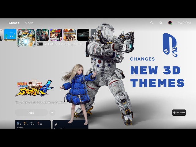Launcher PS5 | WPS5 themes
