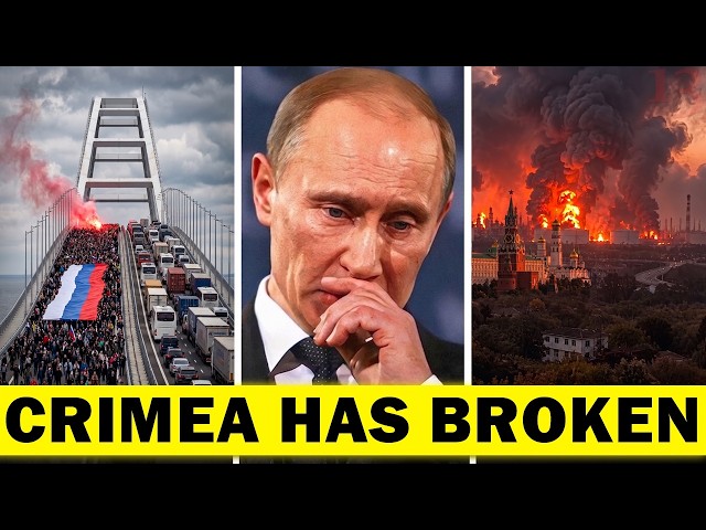 Putin's Crimea Land Bridge Is Gone—Ukraine SHUTS DOWN ALL Links as 1.5 MILLION Russians TRAPPED