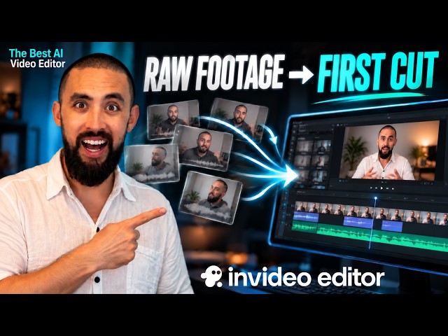 The Best AI Video Editor for Raw Interviews (invideo editor)