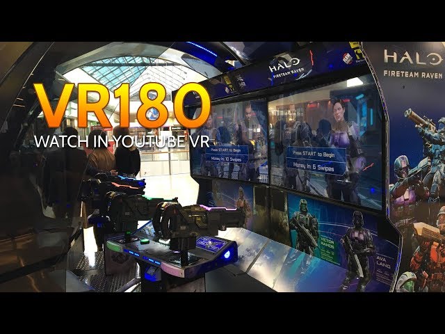 VR180 // HALO: Fireteam Raven Arcade Machine / Watch in YouTube VR