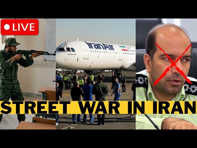 LIVE: Armed Iranians Assassinate IRGC Police Captain - Trump Shuts Down Iran Airlines