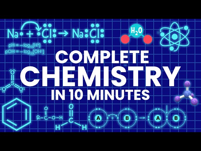 All of CHEMISTRY Explained in 10 Minutes