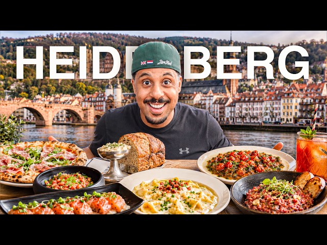 Heidelberg Food Tour - 6 Restaurants in Germany's Most Beautiful City!🇩🇪😍