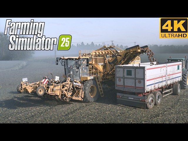 DLSS 5.0 | Farming simulator 25 | Sugar Beet harvest with ROPA Panther & John Deere 7930 | FS25