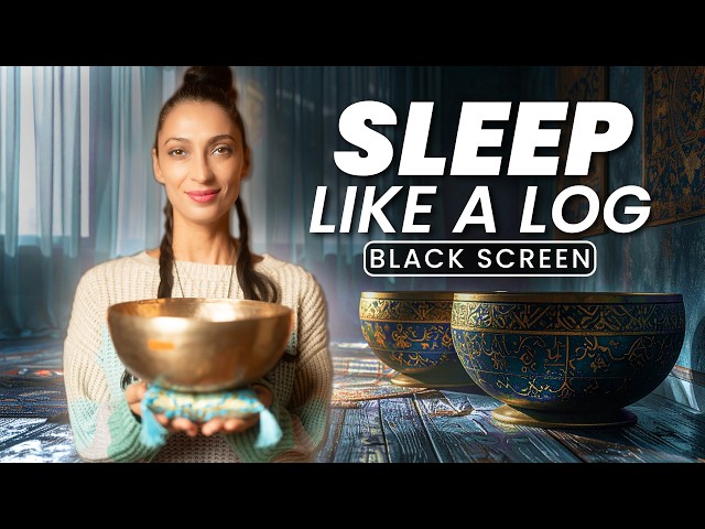 Sleep like a Log 432Hz 💤 VAGUS NERVE REST - Healing Stress Relief