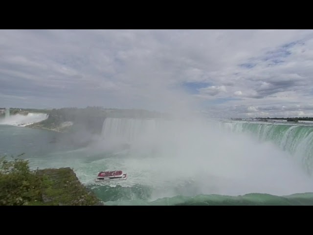3D VR stereoscopic video of Niagara Falls ON Canada