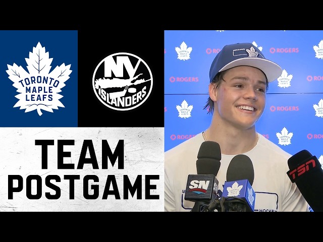 Maple Leafs Full Media Availability | Post Game vs. New York Islanders | September 30, 2026