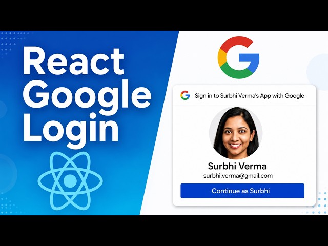 React Google Login Tutorial | How to Integrate Google OAuth 2.0 Authentication in React JS