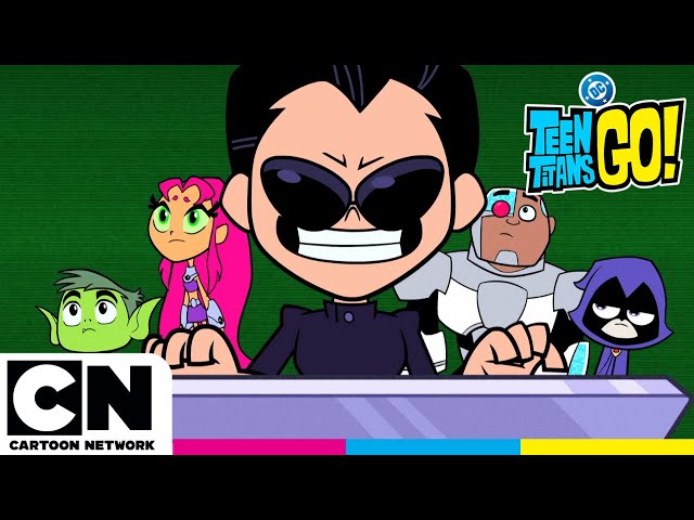 Robin Thinks He's Neo Now? | Teen Titans Go! | Cartoon Network UK