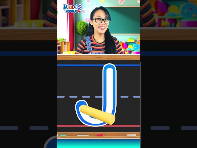 Learn How to Write the Capital Letter J with Miss V | Letter J for Kids