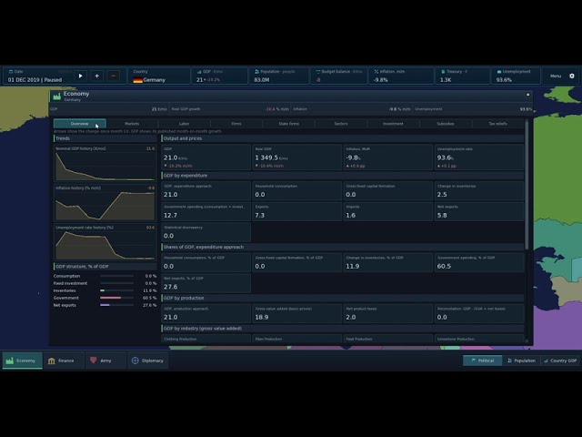 UI Overhaul for My Grand Strategy Game Capital & Power